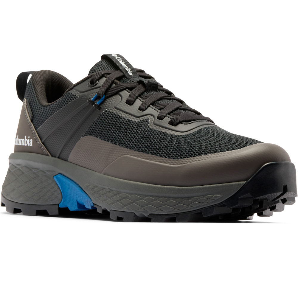 Columbia zapatilla trekking hombre TELLURIX PEAK WATERPROOF NEGRO lateral interior