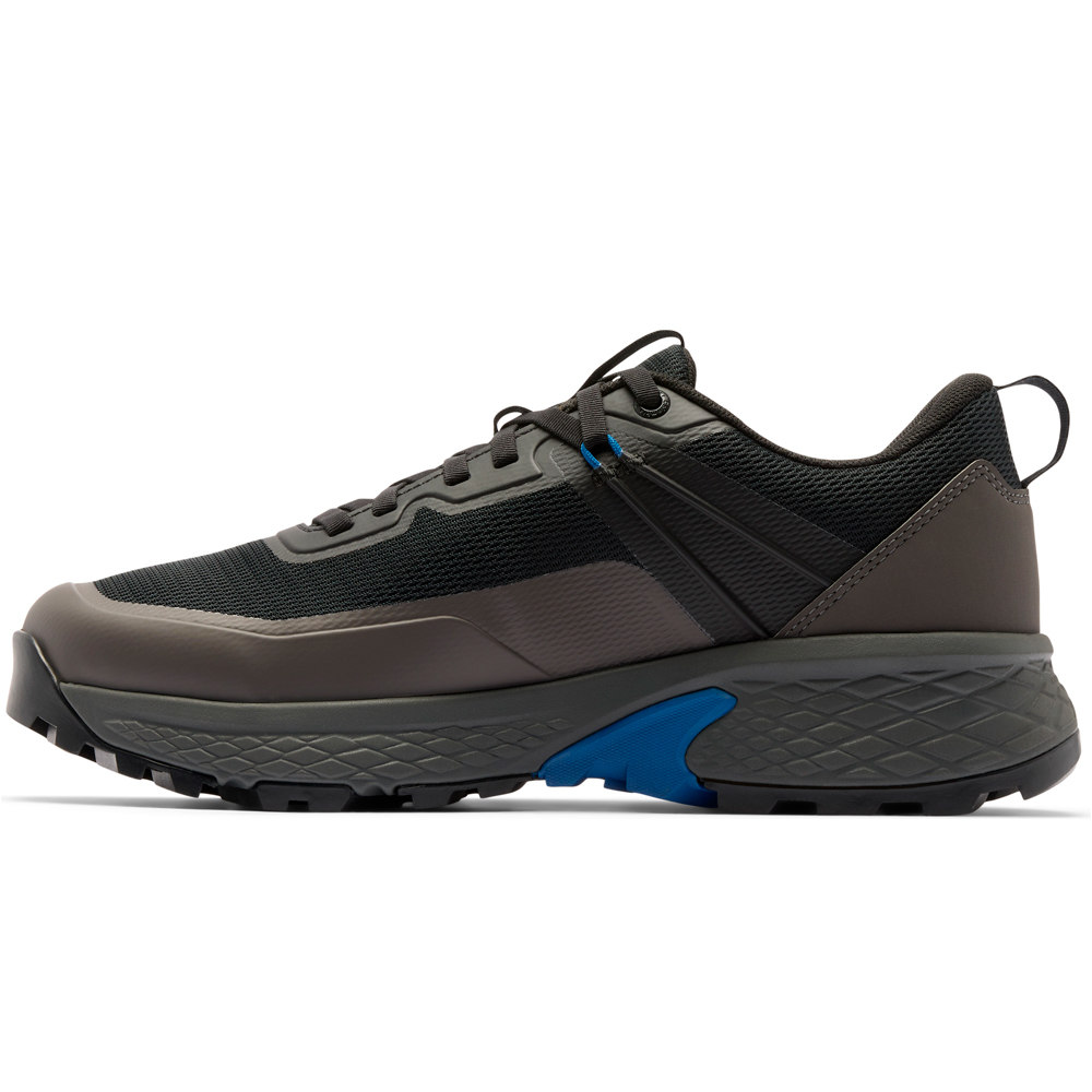 Columbia zapatilla trekking hombre TELLURIX PEAK WATERPROOF NEGRO vista superior