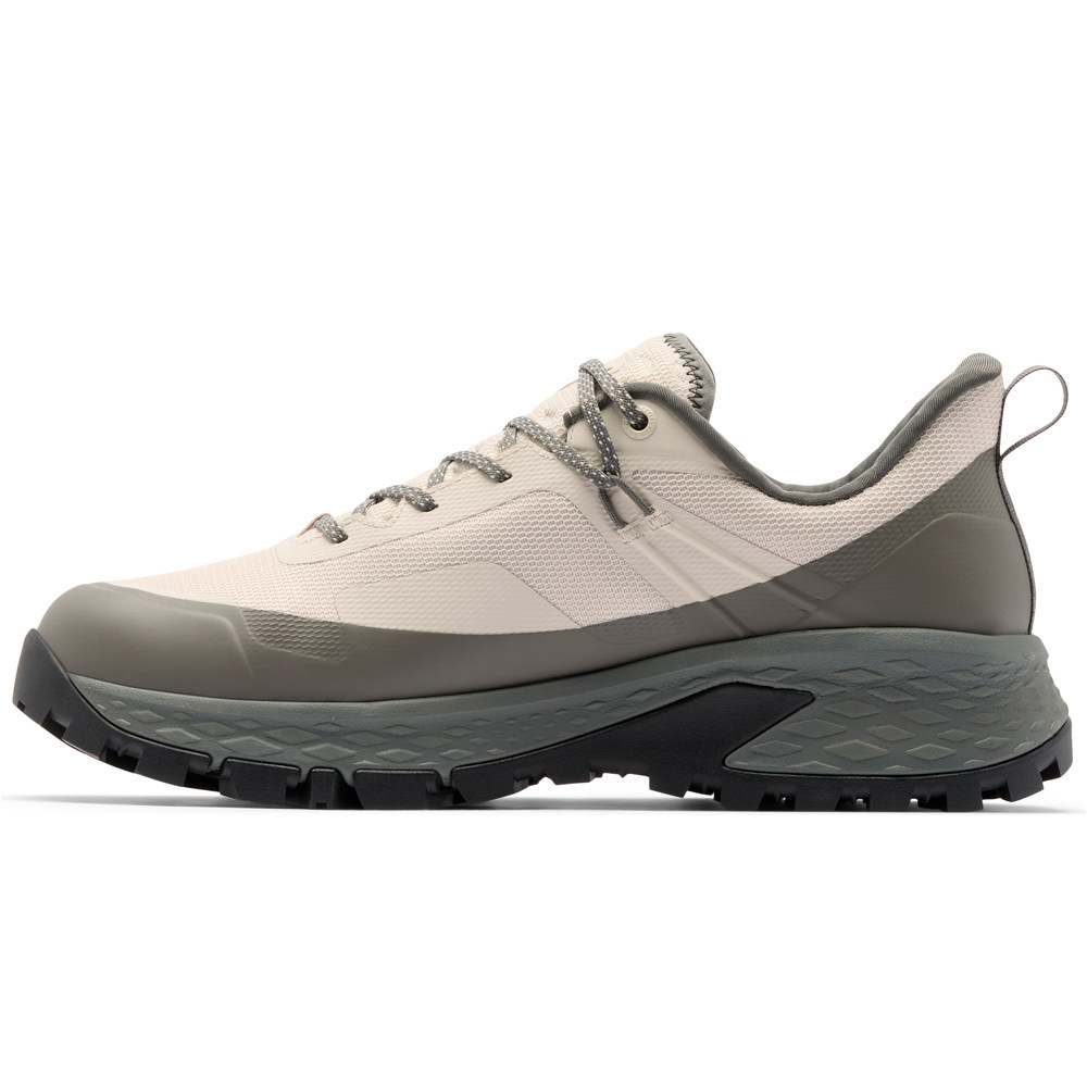 Columbia zapatilla trekking hombre TELLURIX TITANIUM OUTDRY GRIS vista superior