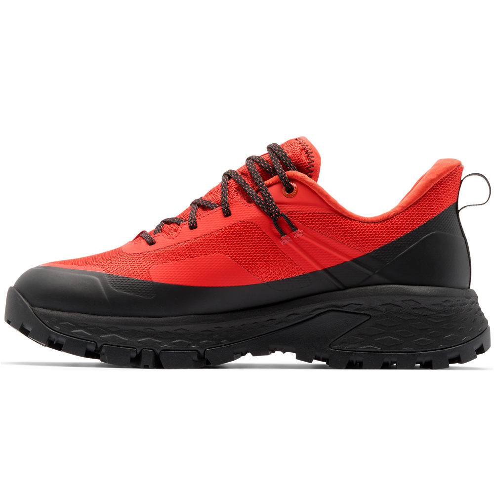 Columbia zapatilla trekking hombre TELLURIX TITANIUM OUTDRY NARANJA vista superior