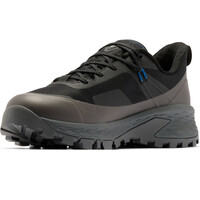 Columbia zapatilla trekking hombre TELLURIX TITANIUM OUTDRY NEGRO vista trasera