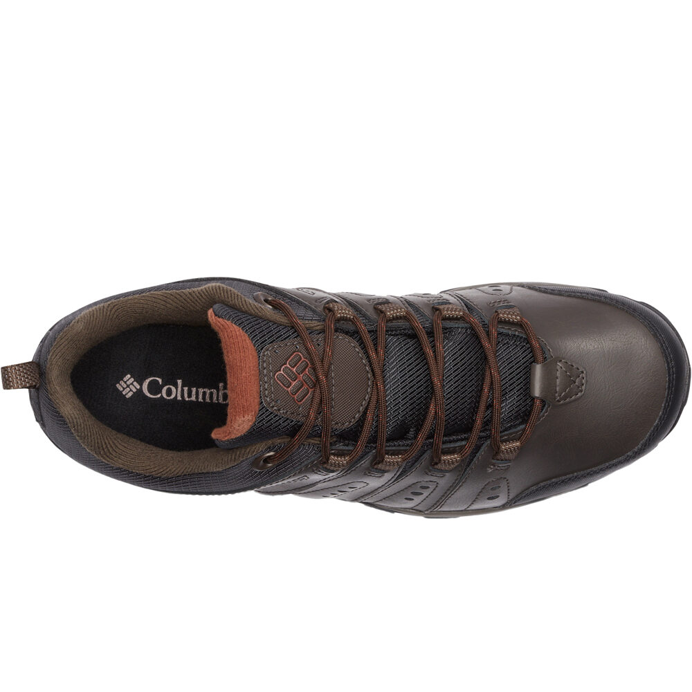 Columbia zapatilla trekking hombre WOODBURN II WATERPROOF MARRON 08
