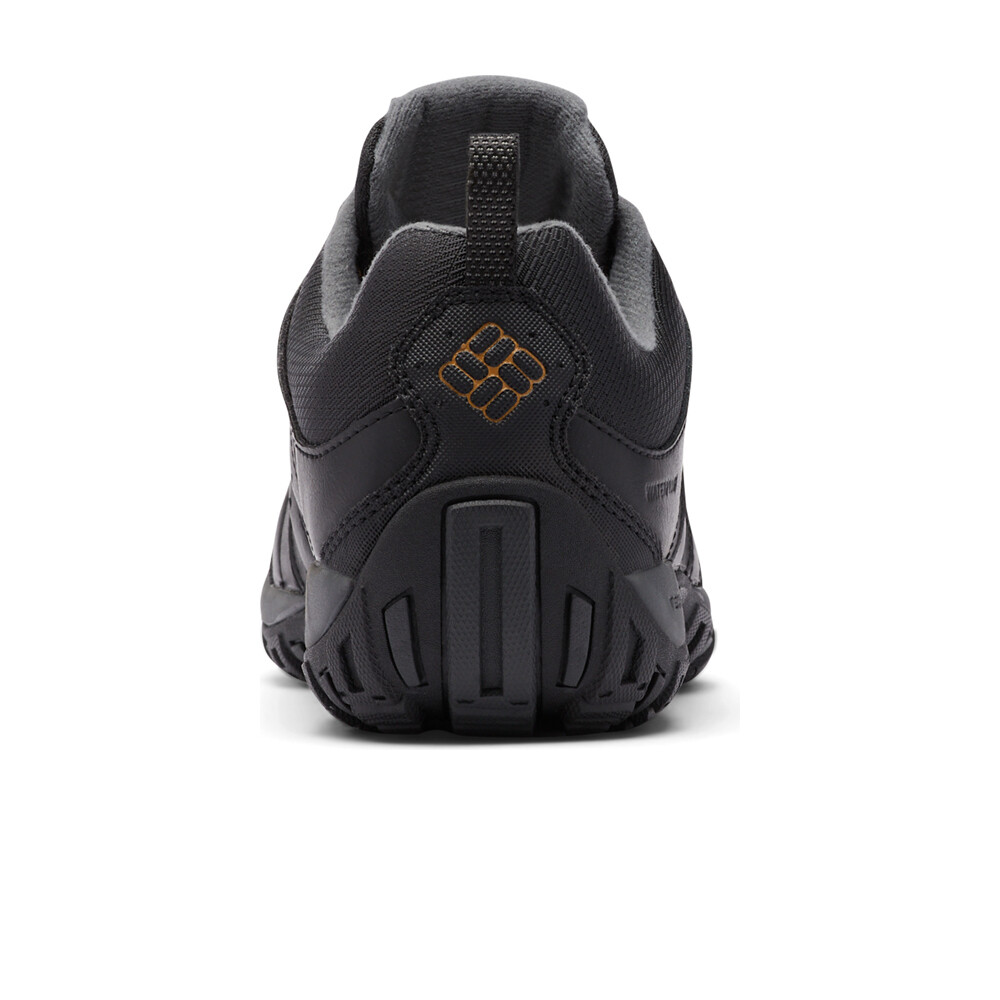 Columbia zapatilla trekking hombre WOODBURN II WATERPROOF NEGRO 05