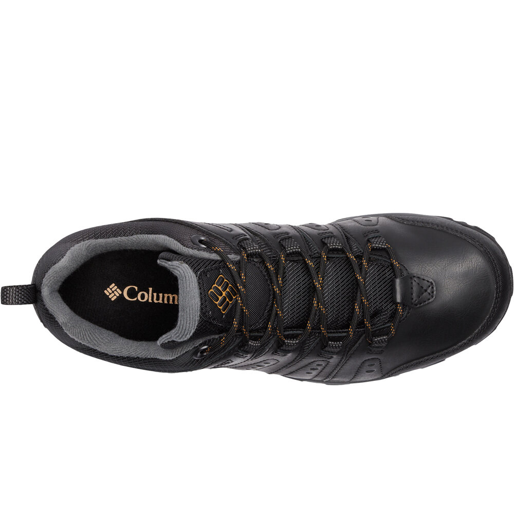 Columbia zapatilla trekking hombre WOODBURN II WATERPROOF NEGRO 08