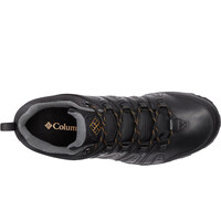 Columbia zapatilla trekking hombre WOODBURN II WATERPROOF NEGRO 08