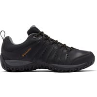 Columbia zapatilla trekking hombre WOODBURN II WATERPROOF NEGRO lateral exterior