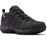 Columbia zapatilla trekking hombre WOODBURN II WATERPROOF NEGRO lateral interior