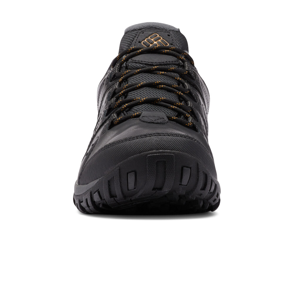 Columbia zapatilla trekking hombre WOODBURN II WATERPROOF NEGRO puntera