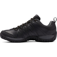 Columbia zapatilla trekking hombre WOODBURN II WATERPROOF NEGRO vista superior