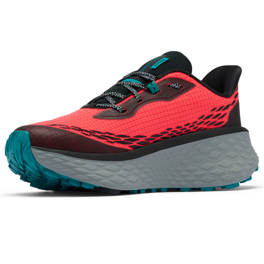 Columbia zapatilla trekking mujer KONOS TRILLIUM ATR ROSA vista trasera