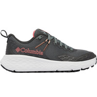 Columbia zapatilla trekking mujer KONOS TRS GRIS lateral exterior