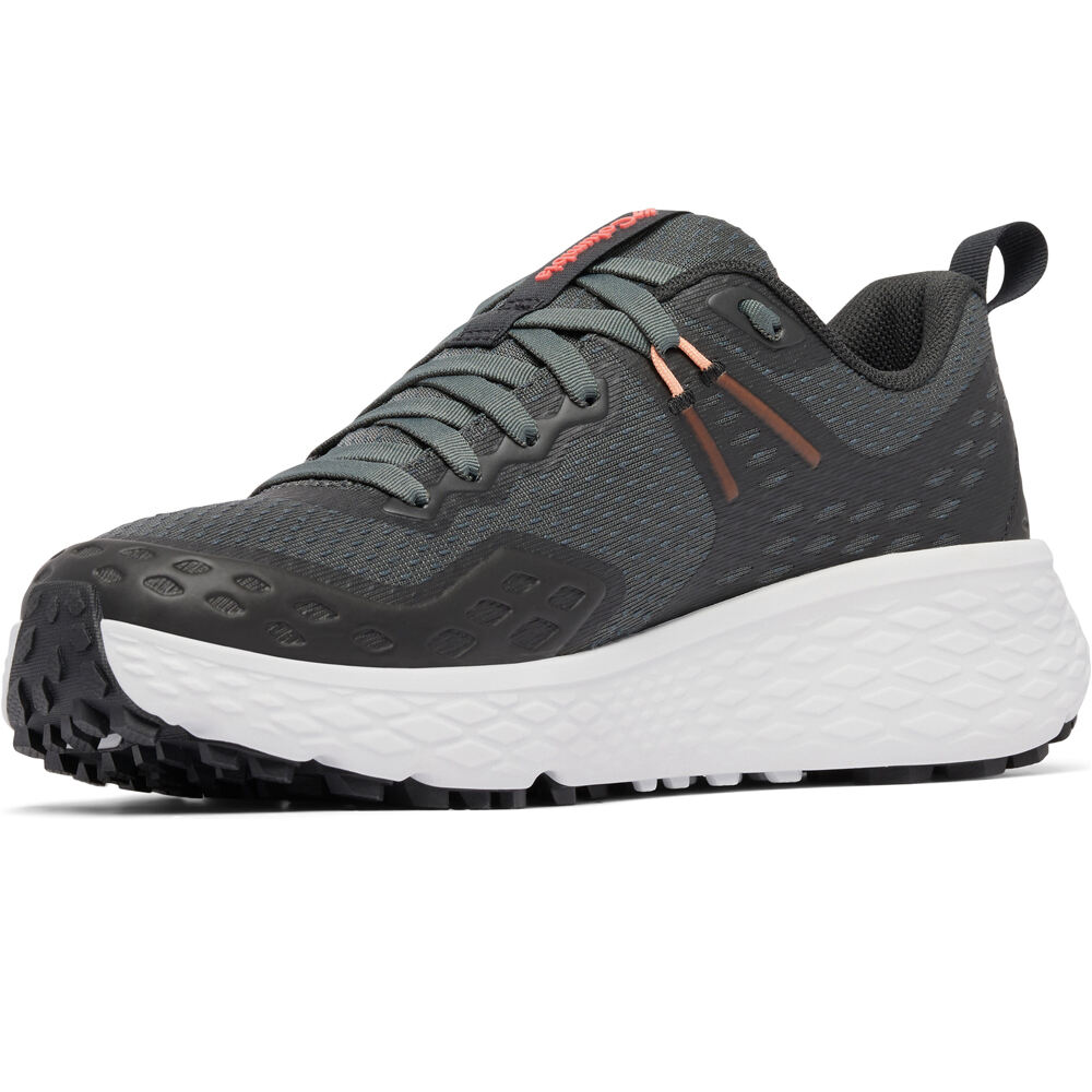 Columbia zapatilla trekking mujer KONOS TRS GRIS vista superior