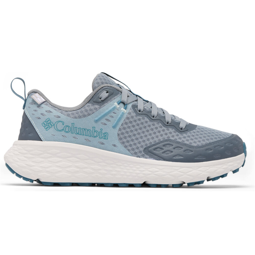 Columbia zapatilla trekking mujer KONOS TRS OUTDR GRIS lateral exterior