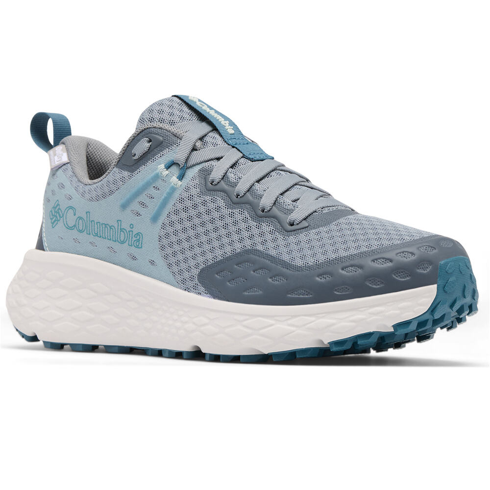 Columbia zapatilla trekking mujer KONOS TRS OUTDR GRIS lateral interior