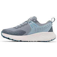 Columbia zapatilla trekking mujer KONOS TRS OUTDR GRIS vista trasera