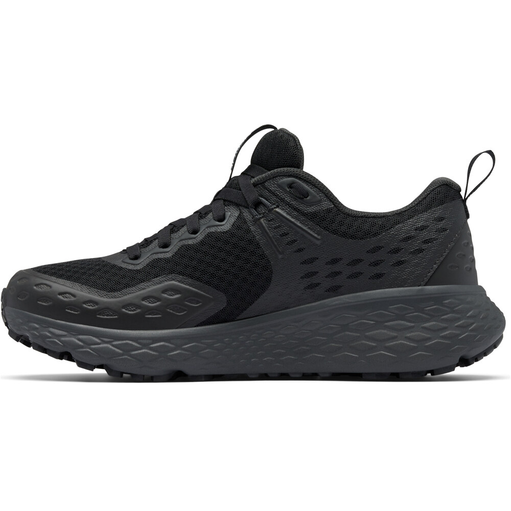 Columbia zapatilla trekking mujer KONOS TRS OUTDRY NEGRO vista trasera