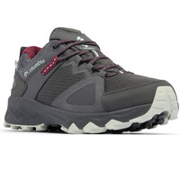 Columbia zapatilla trekking mujer PEAKFREAK HERA OUTDRY GRIS lateral interior