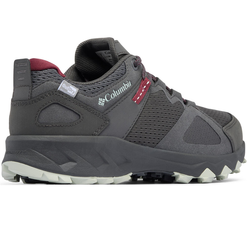 Columbia zapatilla trekking mujer PEAKFREAK HERA OUTDRY GRIS puntera