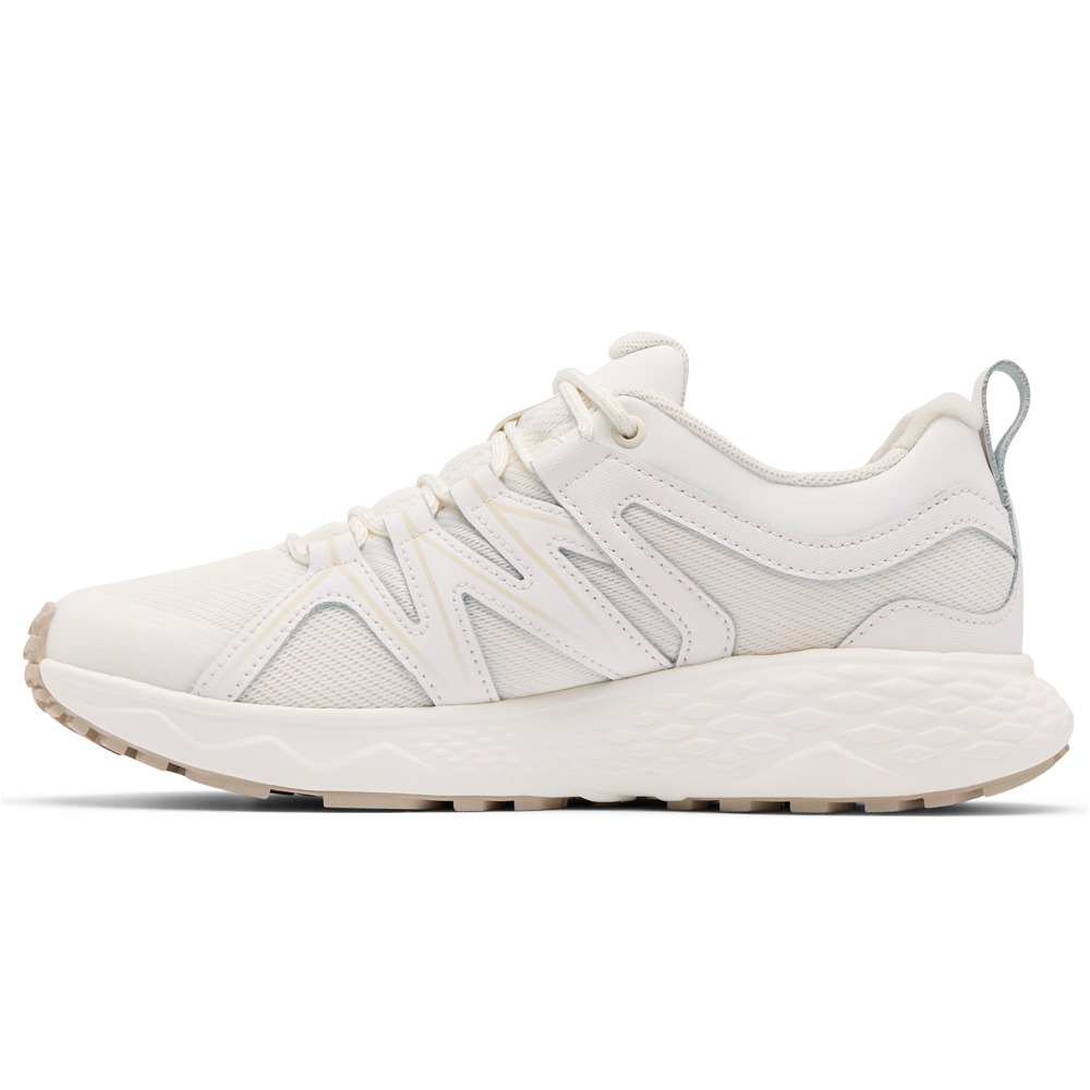 Columbia zapatilla trekking mujer PEAKFREAK ROAM WATERPROOF BLANCO vista superior