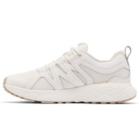 Columbia zapatilla trekking mujer PEAKFREAK ROAM WATERPROOF BLANCO vista superior