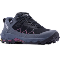 Columbia zapatilla trekking mujer PEAKFREAK TITANIUM OUTDRY NEGRO lateral interior