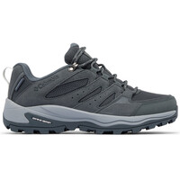 Columbia zapatilla trekking mujer REDMOND IV LOW WATERPROOF GRIS lateral exterior