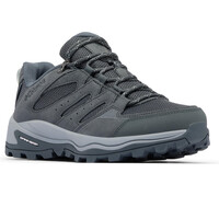Columbia zapatilla trekking mujer REDMOND IV LOW WATERPROOF GRIS lateral interior