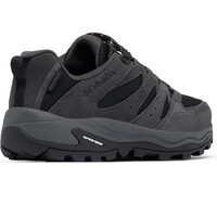 Columbia zapatilla trekking mujer REDMOND IV LOW WATERPROOF NEGRO puntera