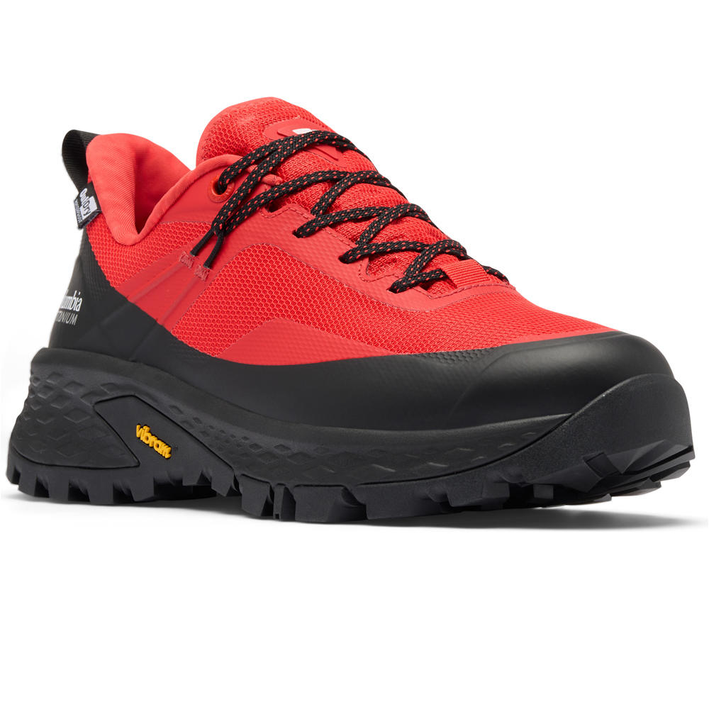 Columbia zapatilla trekking mujer TELLURIX TITANIUM OUTDRY ROSA lateral interior