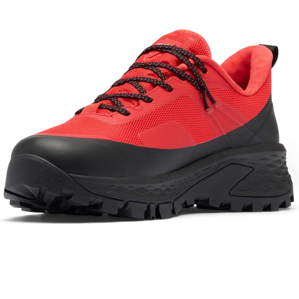Columbia zapatilla trekking mujer TELLURIX TITANIUM OUTDRY ROSA vista trasera