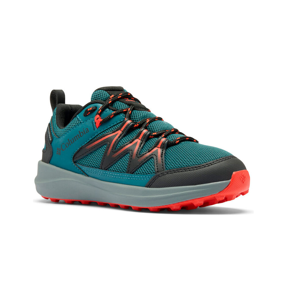 Columbia zapatilla trekking niño PEAKFREAK RUSH WATERPROOF AZUL lateral interior