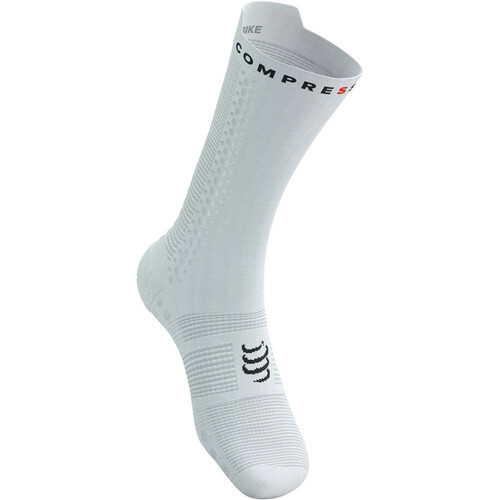 COMPRESSPORT PRO RACING SOCKS V4.0 BIKE blanco