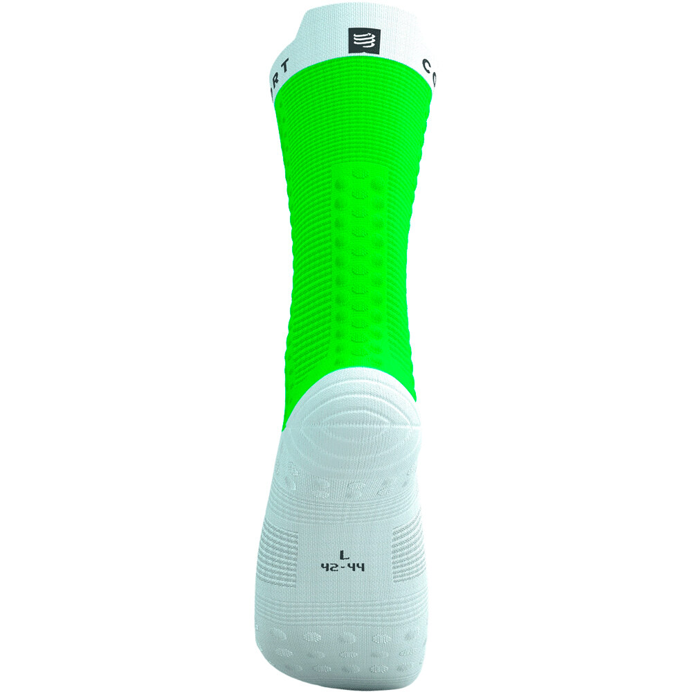 Compressport calcetines ciclismo PRO RACING SOCKS V4.0 BIKE VERDE vista detalle
