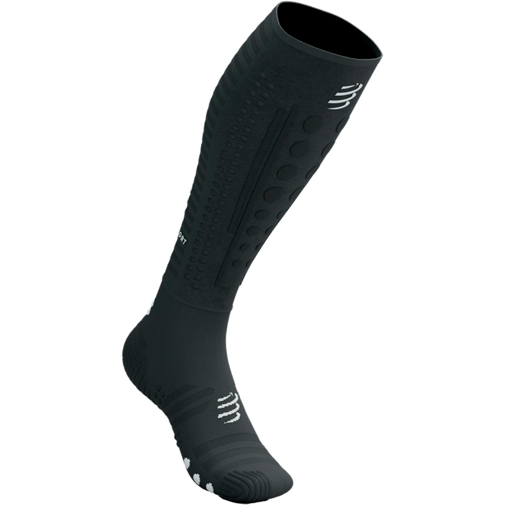 Compressport calcetines running FULL SOCKS AERO NEGRO 01