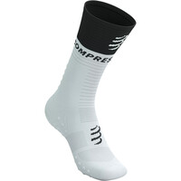 Compressport calcetines running MID COMPRESSION SOCKS V2.0 BLANCO 01