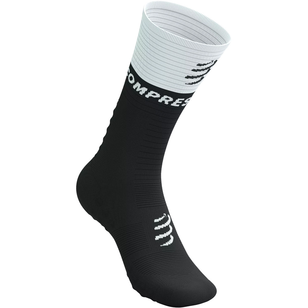 Compressport calcetines running MID COMPRESSION SOCKS V2.0 NEGRO 01