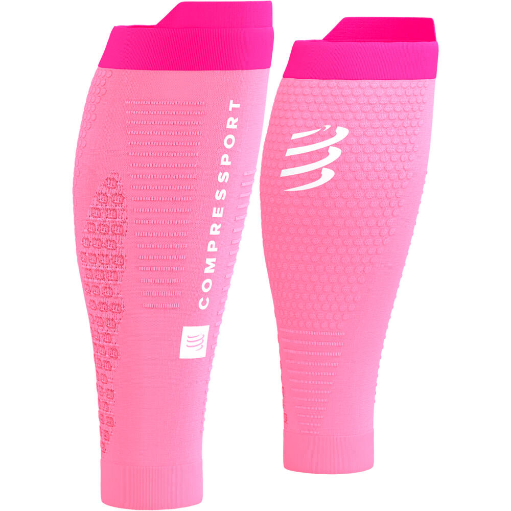 Compressport calcetines running R2 3.0 ROSA vista frontal