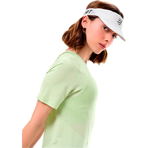 Compressport camiseta entrenamiento manga corta mujer PERFORMANCE MORADO
