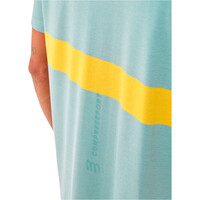 Compressport camisetas trail running manga corta hombre PERFORMANCE AZUL vista detalle
