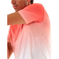 Compressport camisetas trail running manga corta hombre PERFORMANCE ROJO vista detalle