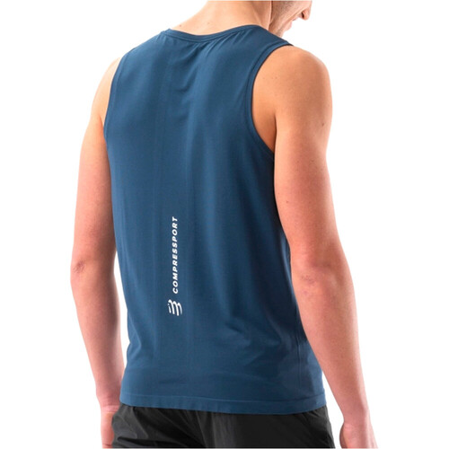 COMPRESSPORT PERFORMANCE SINGLET azul