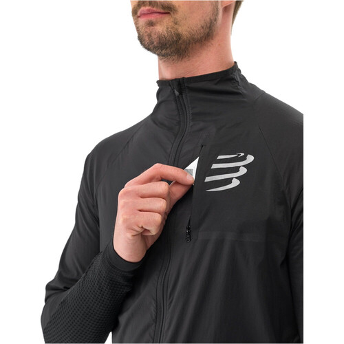 COMPRESSPORT HURRICANE WINDPROOF negro
