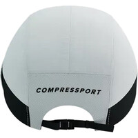 Compressport gorra running 5 PANEL LIGHT BLANCO 01