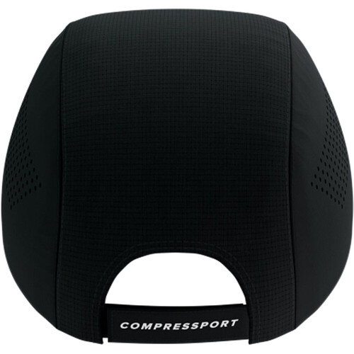 Compressport gorra running PRO RACING NEGRO