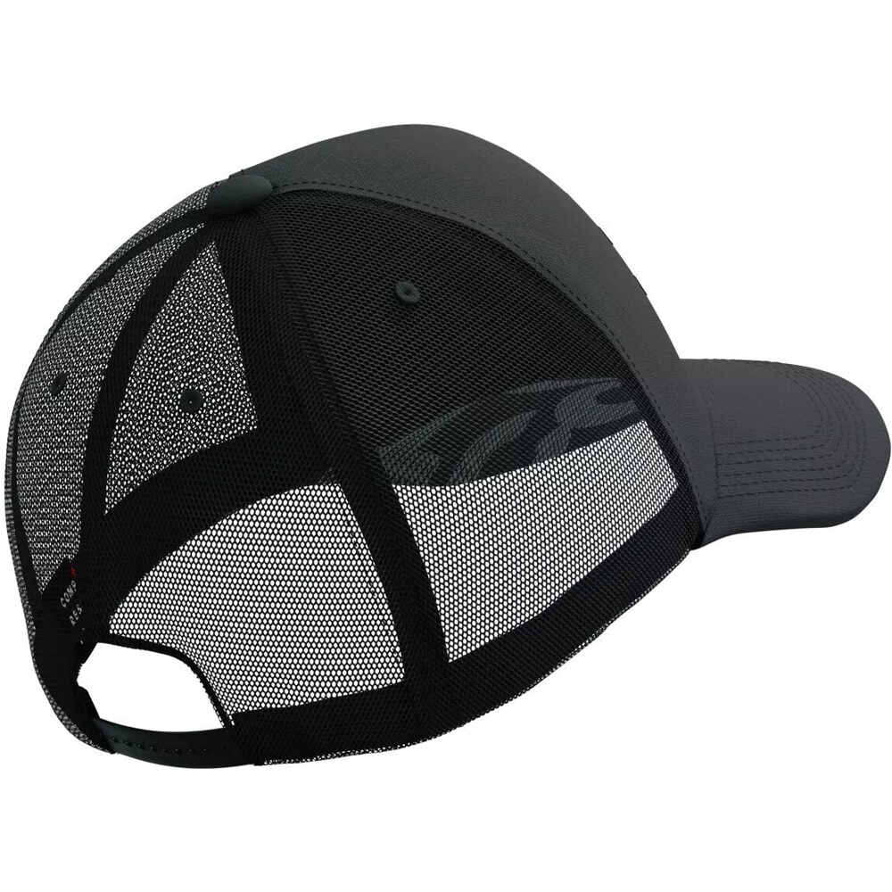 Compressport gorra running TRUCKER NEGRO 01