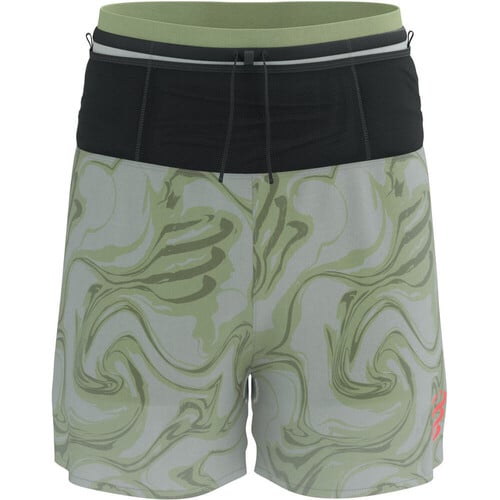 COMPRESSPORT TRAIL RACING 2-IN-1 verde