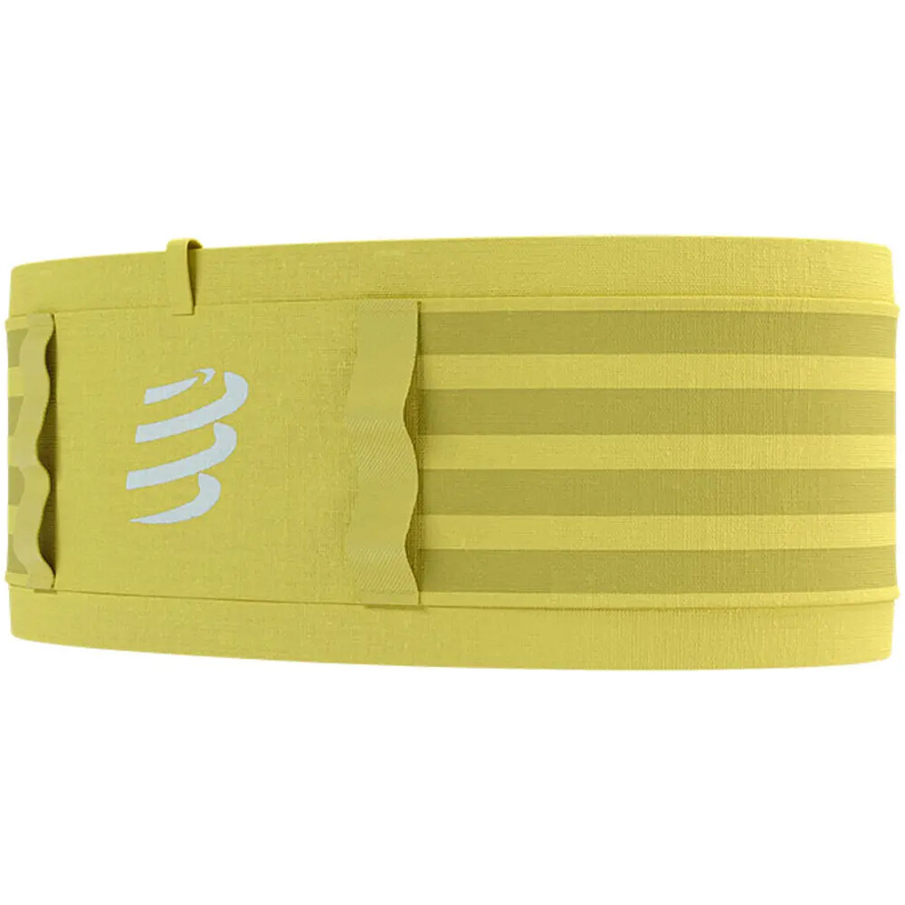 Compressport riñonera FREE BELT PRO AMARILLO 02