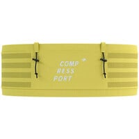 Compressport riñonera FREE BELT PRO AMARILLO vista frontal