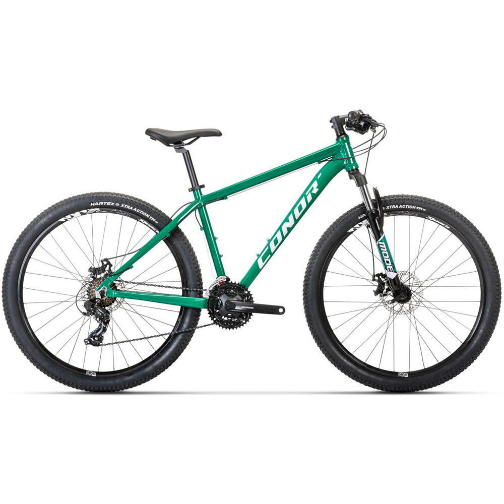 Conor bicicletas de montaña CONOR 5400 27,5 VERDE vista frontal