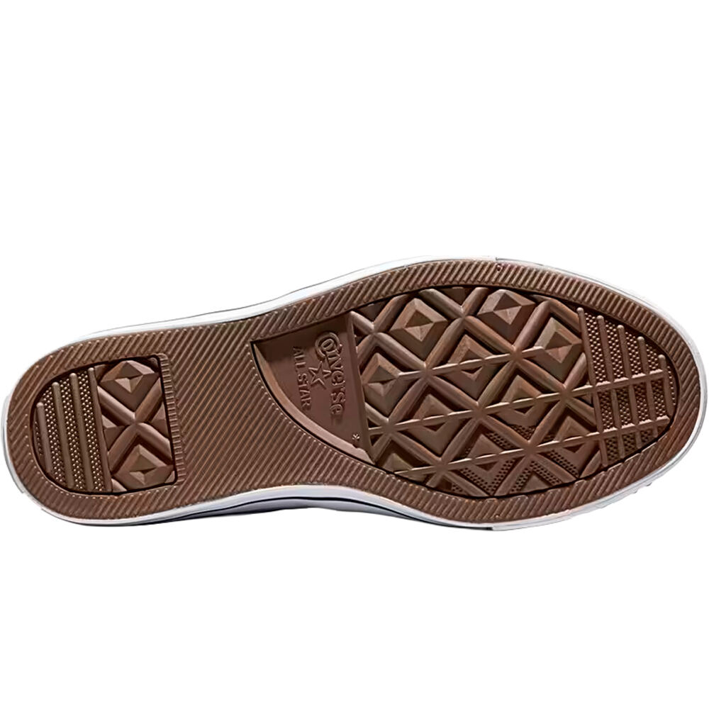 Converse zapatilla moda hombre CHUCK TAYLOR ALL STAR MALDEN STREET MARRON vista trasera